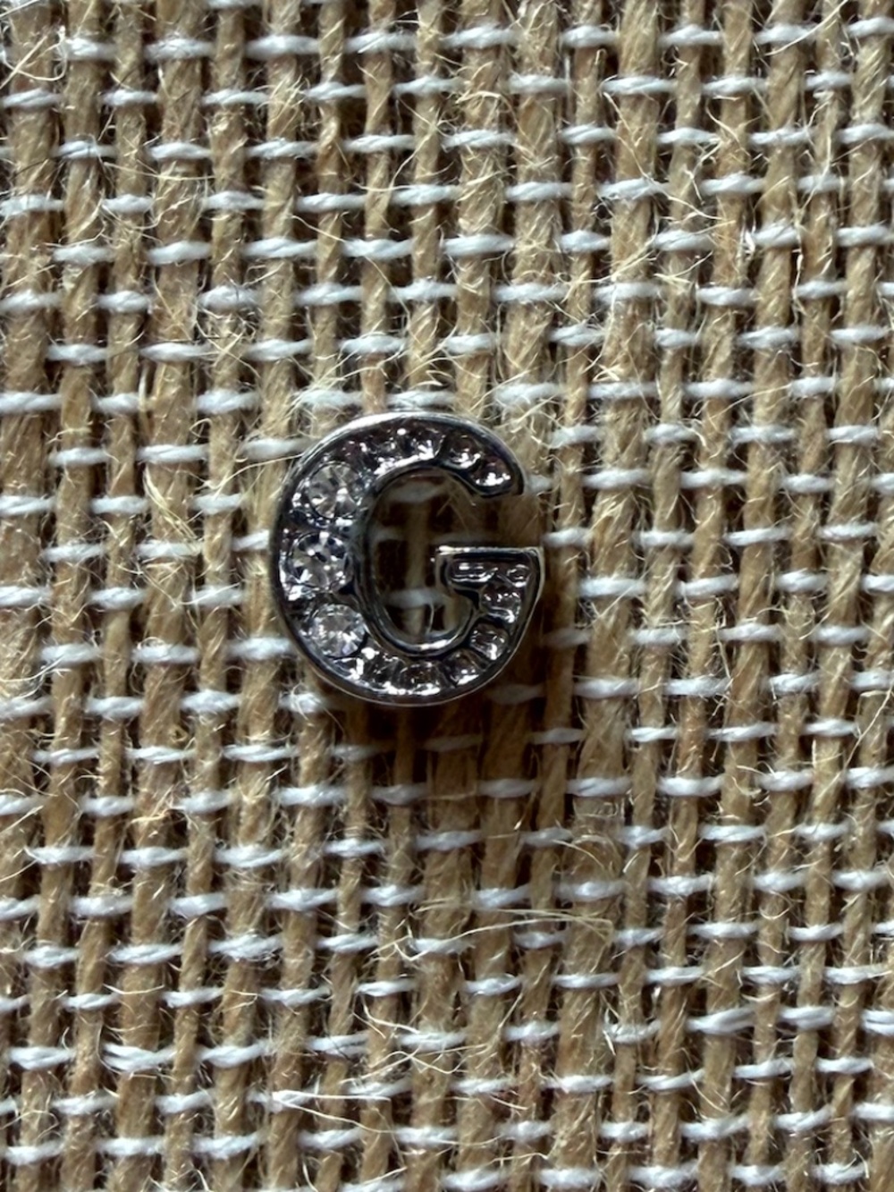 Silver Letter G